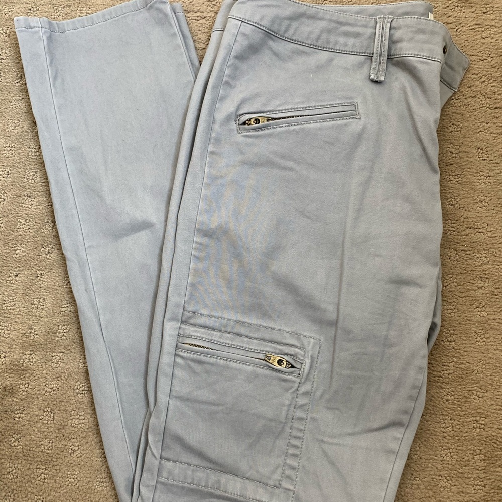 Bcbgeneration Utility Cargo Grey Pants - image 2